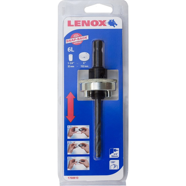 Держатель Lenox Snap-back для Bi-Metal коронок с пилотным сверлом 1768813