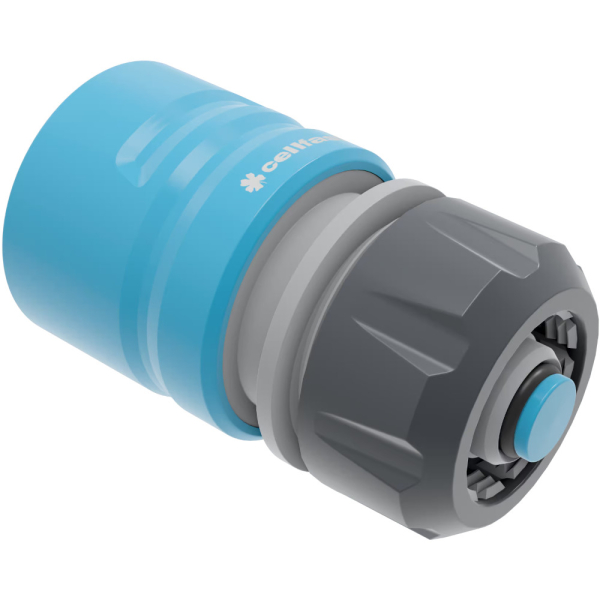 Коннектор CELLFAST IDEALLINE с аквастопом 1/2"