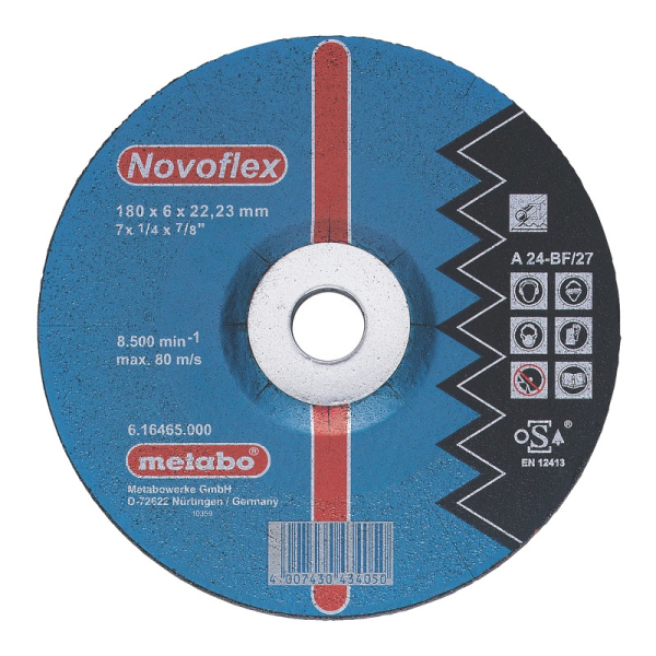 Диск абразивный Metabo Novoflex 150*22*6.0 шлифовальный 16464