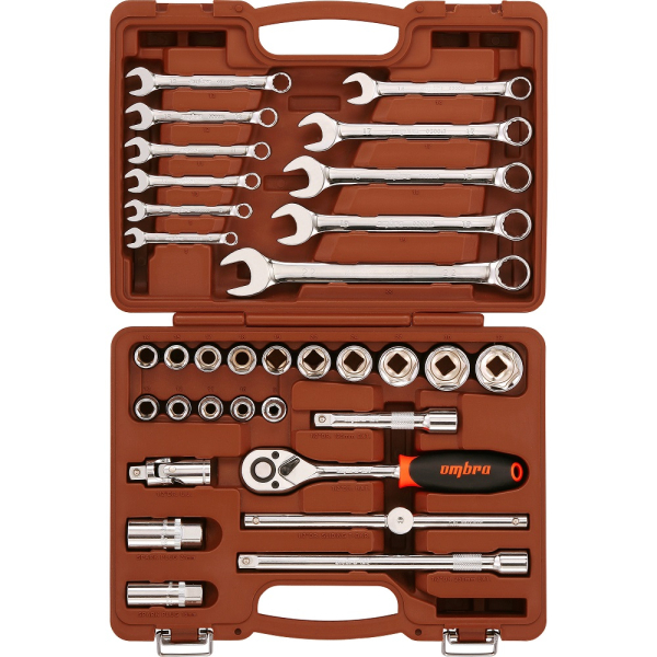 Набор универсального инструмента OMBRA 1/2"DR (33 предм.)   OMT33S