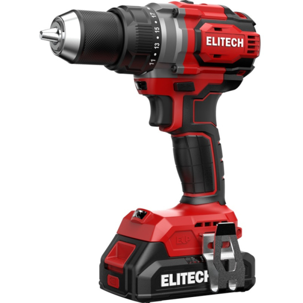 Дрель аккумуляторная ELITECH ДА 20СЛ2 (E2201.044.01)