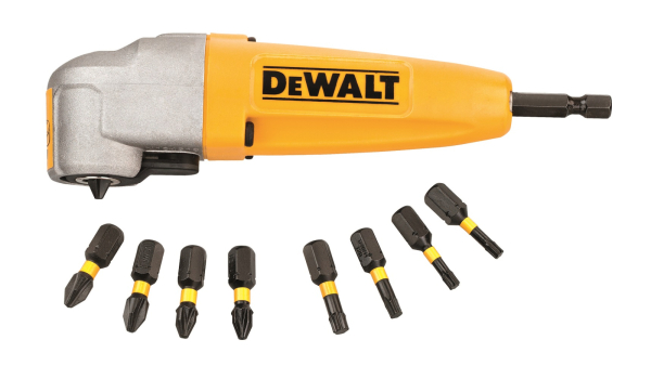 Набор бит DEWALT DT 71517 из 8 штук + угловая насадка