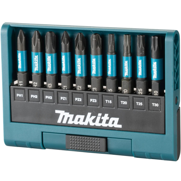 Набор бит Makita Impact Black 10 шт.   E-12011
