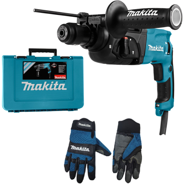 Перфоратор Makita HR 2470 + перчатки PGH-190280-XL