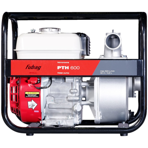 Мотопомпа Fubag PTH 600 для чистой воды   838249 