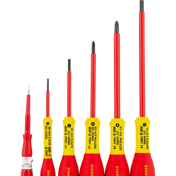 Набор отверток электрика STANLEY FATMAX 1000B 6 шт.     0-65-441