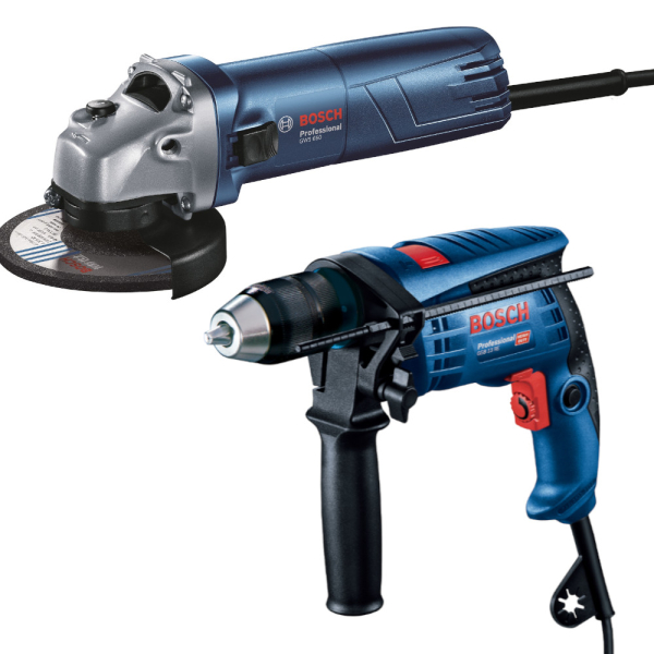 Набор BOSCH УШМ GWS 660 + дрель GSB 13 RE   0.615.990.M75