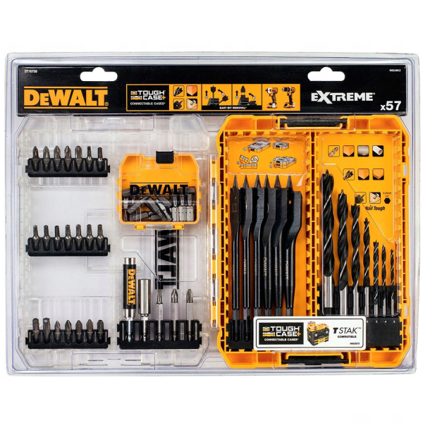 Набор бит и сверл IMPACT  DEWALT DT 70758 из 57 шт