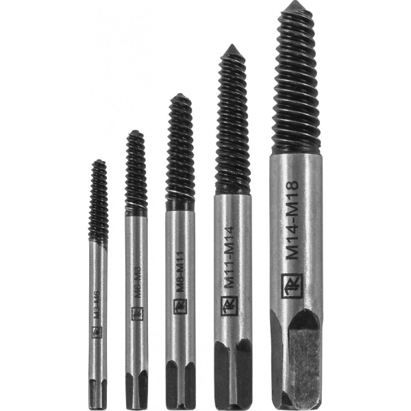 Набор экстракторов THORVIK М3-18, 5 предметов   SEA5S