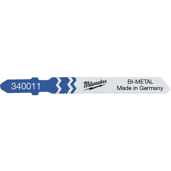 Пилочки Milwaukee для лобзика T118AF Bi-Metal 55 мм 5 шт