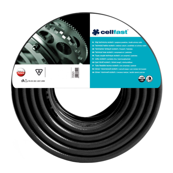 Шланг CELLFAST технический ECOTECH 8,0*2,5мм  50м