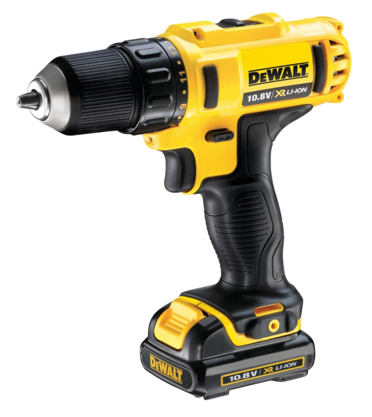Дрель аккумуляторная DEWALT  DCD 710 C2  10.8v 1.3Ah Li-Ion