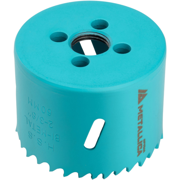 Коронка биметаллическая METALLICA Optima 60 мм 2 3/8" Vario 5/8-18UNF   908693