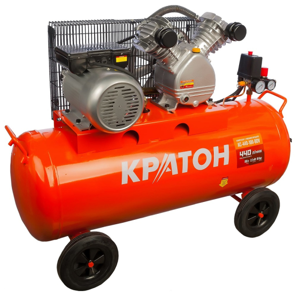 Компрессор КРАТОН с ременной передачей AC-440-100-BDV
