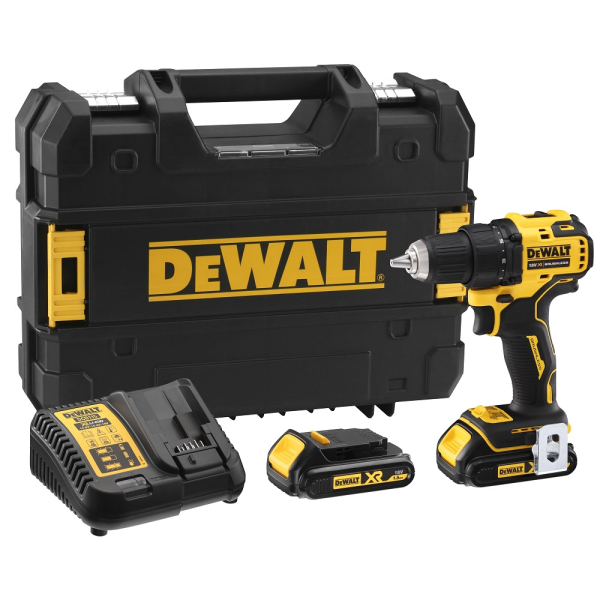 Дрель аккумуляторная DEWALT  DCD 708 S2T  18v 1.5Ah Li-Ion