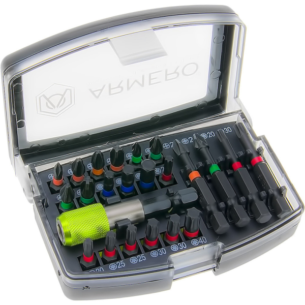 Набор бит ARMERO из 23 шт  А440/023