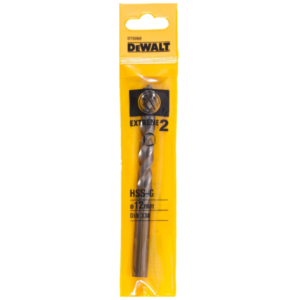 Сверло DEWALT по металлу  12*151   DT 5060    (1шт в упак)