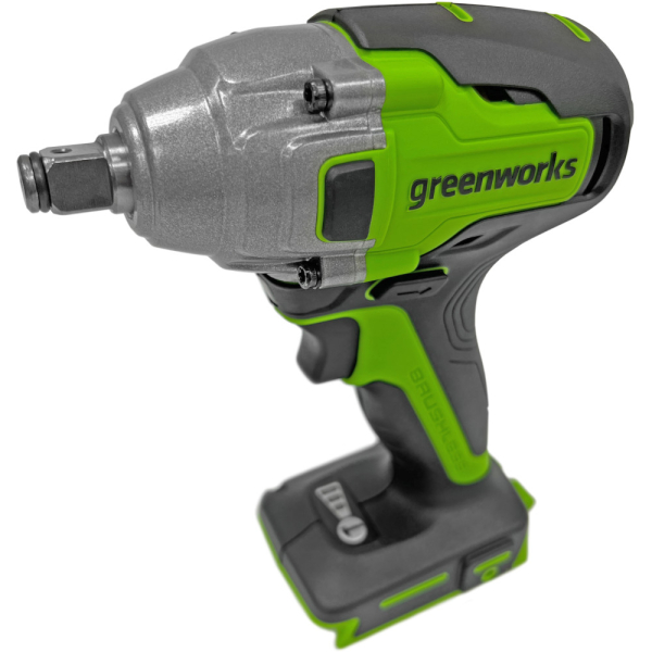 Гайковерт аккумуляторный GREENWORKS GD24IW400 24V   3802907CUB