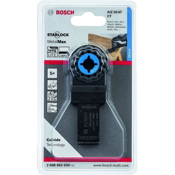 Полотно пильное BOSCH AIZ 20 AT погружное   2.608.662.034