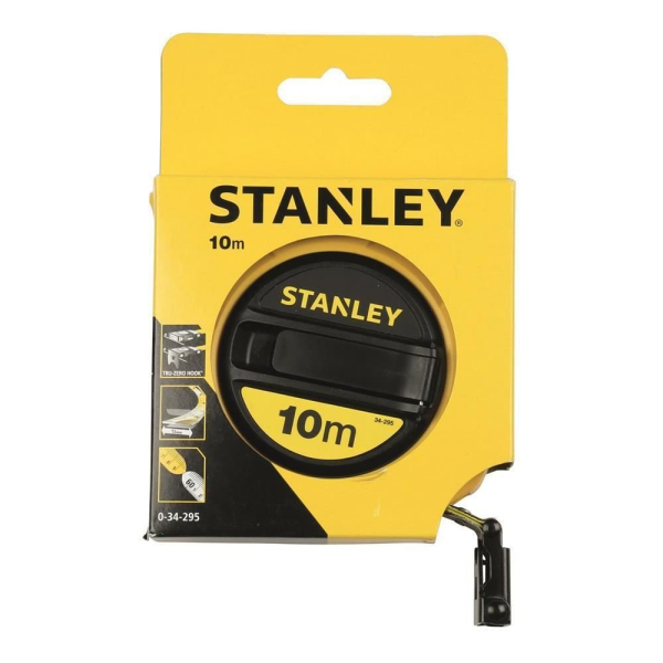 Рулетка STANLEY FIBERGLAASS измерительная 10м*12,7мм     0-34-295