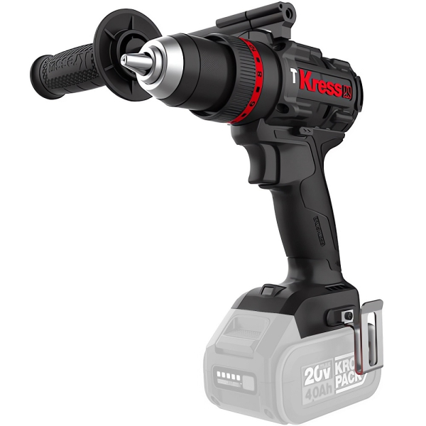 Дрель аккумуляторная KRESS KUC33.9 20V без акк и з/у, коробка