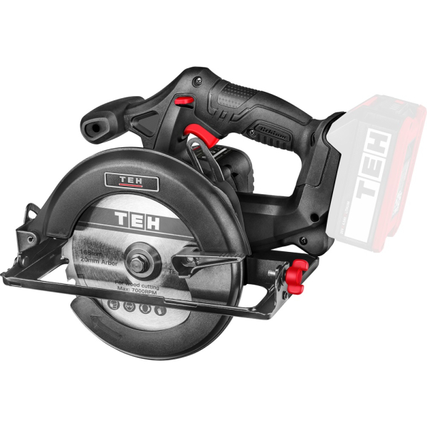 Пила дисковая аккумуляторная 20V (без АКБ и ЗУ) 165мм TEH LCS165