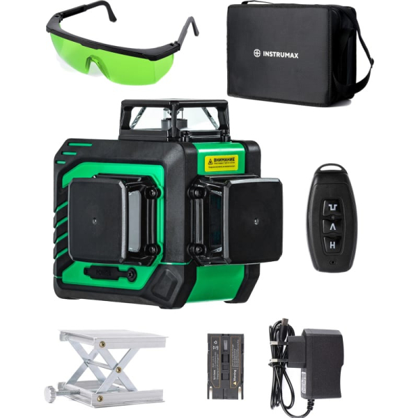 Лазерный уровень INSTRUMAX GREENLINER 3-360 SET   IM0149