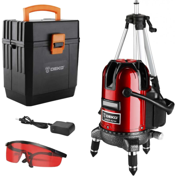 Лазерный уровень DEKO LL57 SET 7 самовыравнивающийся   065-0294