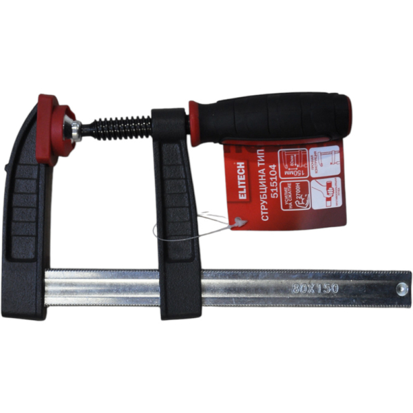 Струбцина ELITECH тип F   515104