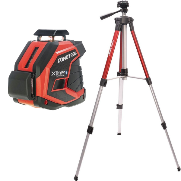Лазерный уровень CONDTROL XLiner Pento 360 + штатив Н150   1-5-200