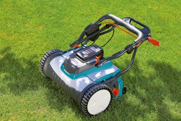 Газонокосилка барабанная аккумуляторная Gardena 380 Li     04025-20.000.00