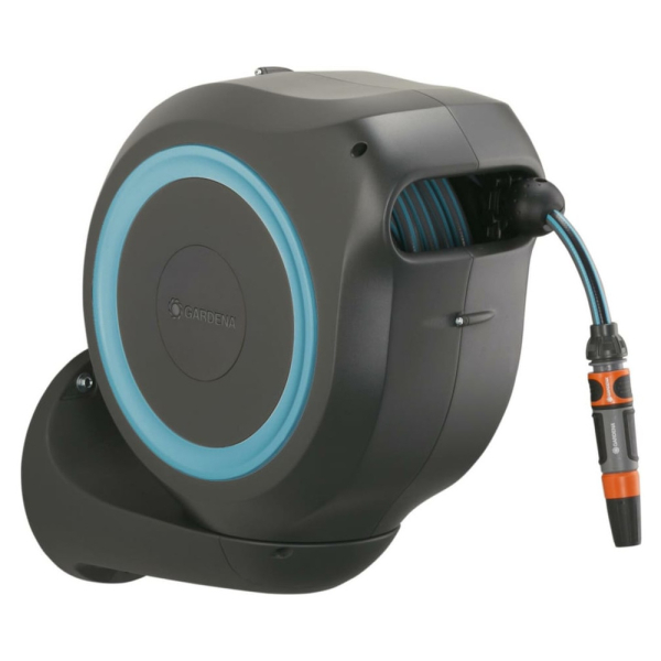 Катушка со шлангом настенная автоматическая Gardena RollUp M, 20 м   18610-32.000.00