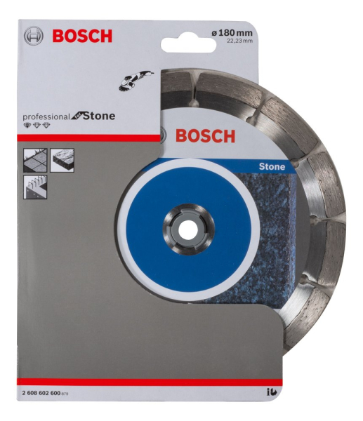 Диск алмазный BOSCH Stone 180*22.2 сегмент   2.608.602.600