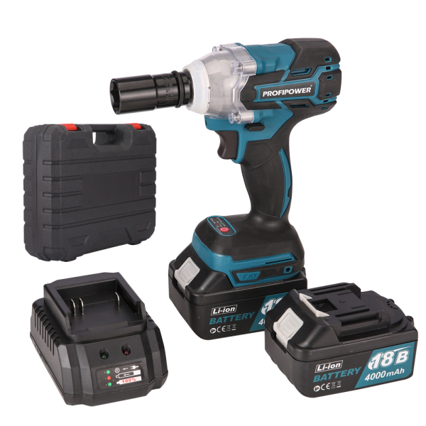 Гайковерт аккумуляторный PROFIPOWER MKDTW-18V  E0081