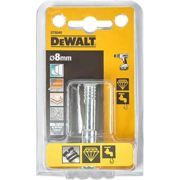 Сверло DEWALT по плитке 8мм   DT 6040