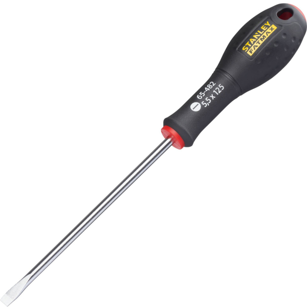 Отвертка STANLEY FATMAX прямой шлиц 5,5x125мм     0-65-482