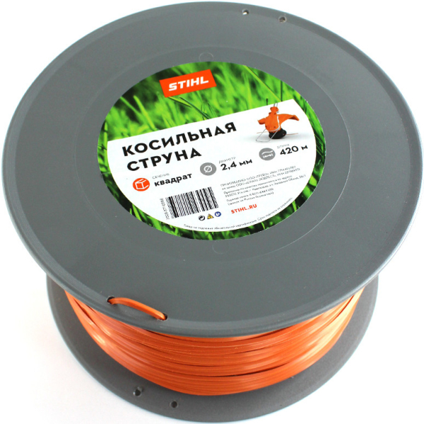 Леска STIHL 2,4*420 квадрат   7028-871-0588