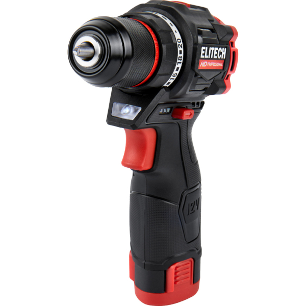 Дрель аккумуляторная ELITECH CD 12L2 (E2201.038.01)