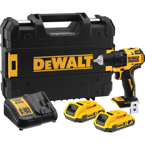 Дрель аккумуляторная DEWALT DCD 708 D2T-GB