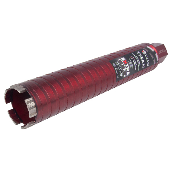 Коронка алмазная DIAM 62*300 (1 1/4") UNC Extra Line Titan   313023
