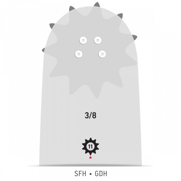 Шина Oregon  16"  3/8 - 1.6 - 60   (163SFHD025)