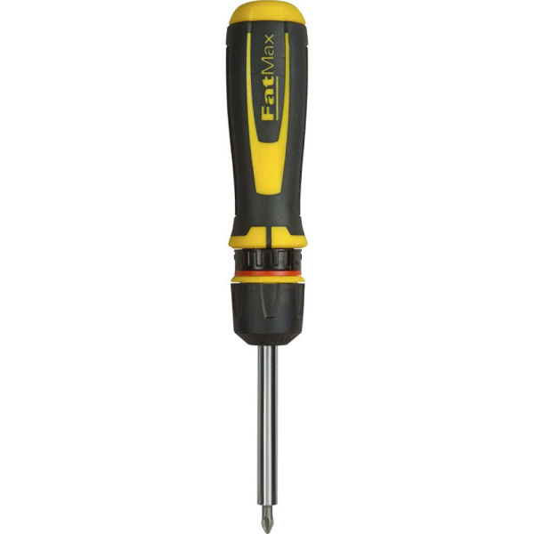 Отвертка STANLEY FATMAX Hi-Speed c храповым механизмом c 12-тью вставками     0-69-236
