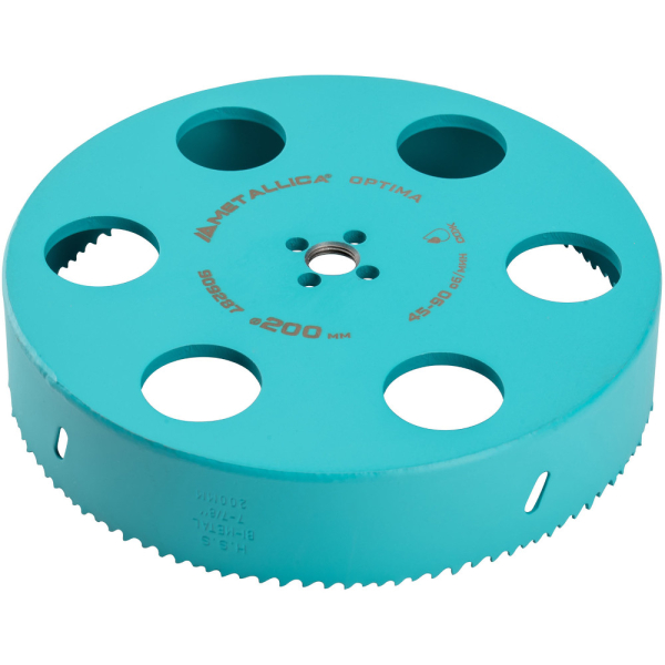Коронка биметаллическая METALLICA Optima 200 мм 7 13/16" Vario 5/8-18UNF   909287