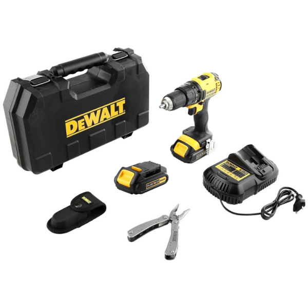 Дрель аккумуляторная DEWALT  DCD 730 C2P  14.4v 1.5Ah Li-Ion