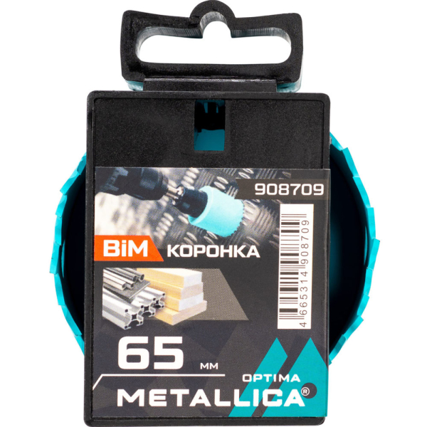 Коронка биметаллическая METALLICA Optima 65 мм 2 9/16" Vario 5/8-18UNF   908709
