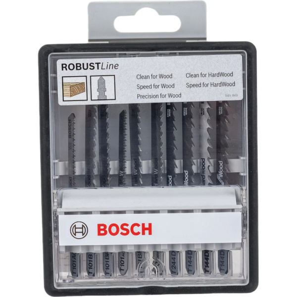 Пилочки BOSCH (набор) 10 шт    2.607.010.540