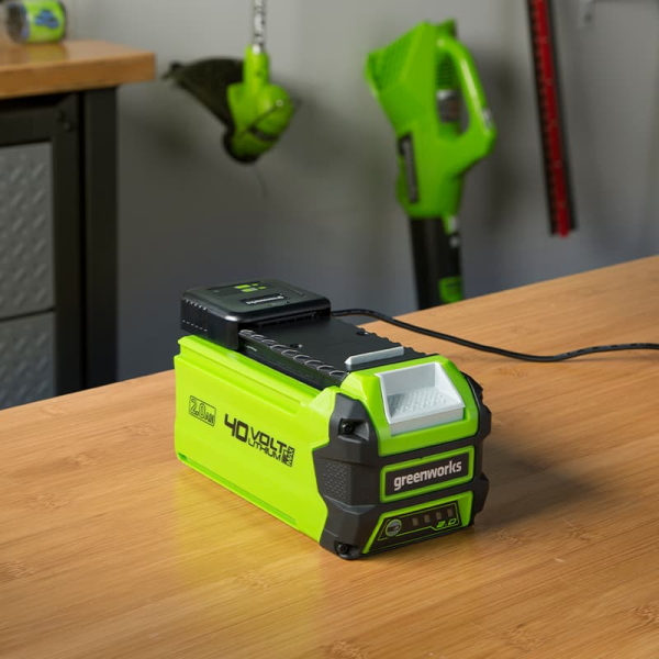 Аккумуляторная батарея GREENWORKS с USB разъемом  G40USB2, 40V, 2А*ч 2939407