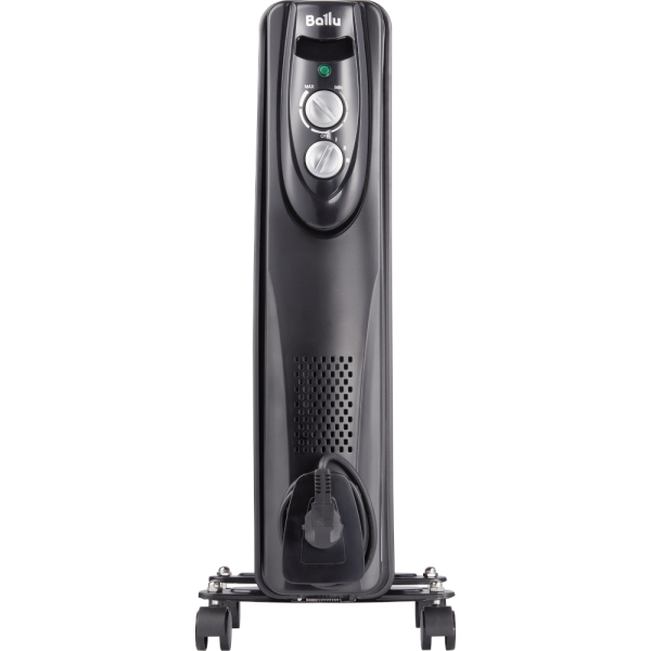 Масляный радиатор BALLU BOH/CL-05BRN 1000 Classic black, 5 секций