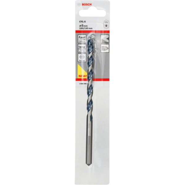 Сверло BOSCH Multi Construction 8*150 универсальное   2.608.585.223