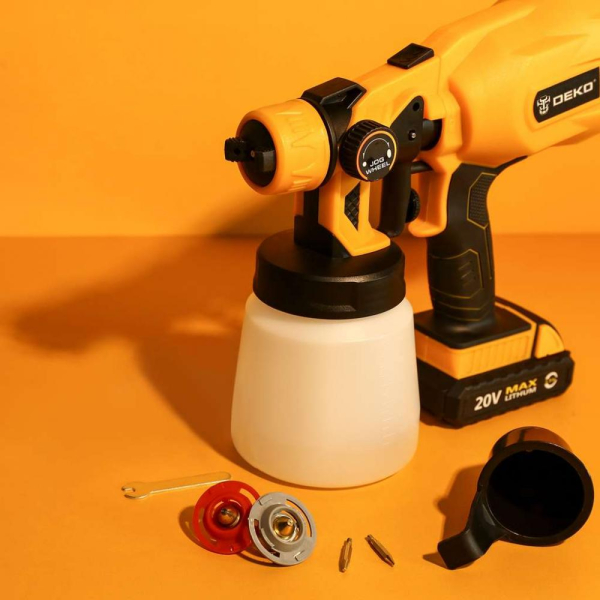 Краскопульт аккумуляторный DEKO DKS G20K2   063-4180